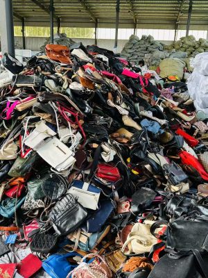 Second Hand Leather Ladies Fashion Bags For Shopping