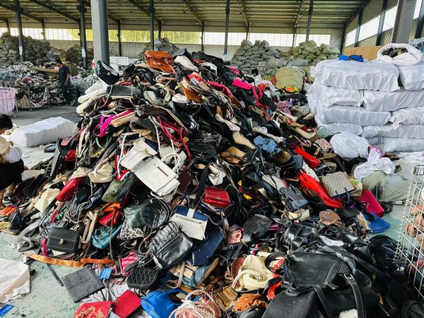 Second Hand Leather Ladies Fashion Bags For Shopping