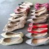 Ladies Doll Flat Dress Shoes for Mixed Bale Women Wholesales Bulk Office Flat Shoes