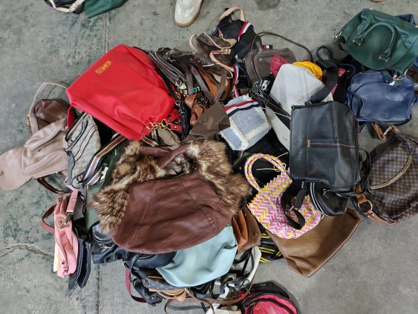 Second Hand Leather Ladies Fashion Bags For Shopping