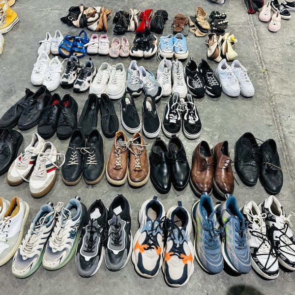 Breathable Trendy Mix Men's Casual Anti-slip Second Hand Lining Sports Canvas Trainers Shoes for Man