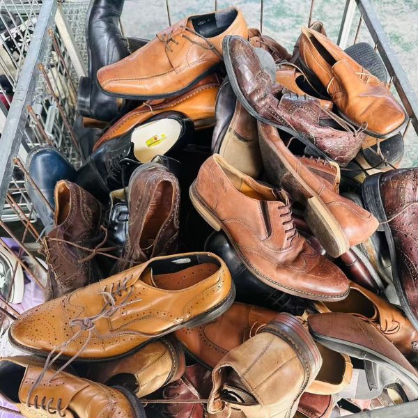 微信图片_20250528175047 Office Casual Chinese Mixed Brand Used Men's Genuine Leather Cotton Lining Mesh Fashionable Loafers Shoes for Business