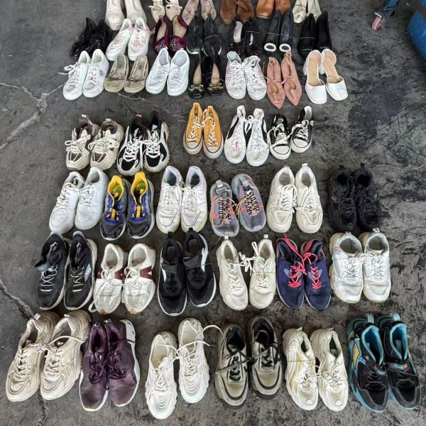 Breathable Trendy Mix Men's Casual Anti-slip Second Hand Lining Sports Canvas Trainers Shoes for Man